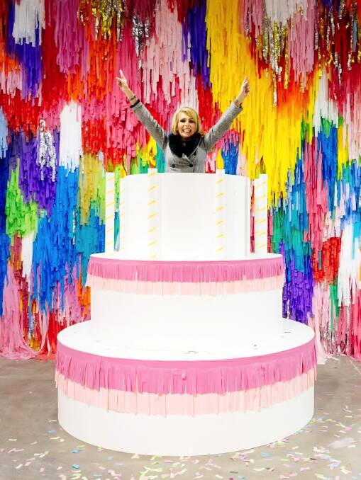 LET THEM EAT CAKE: Jump out of a giant cake at Sugar Republic PICTURE: 360 Degree Focus PR