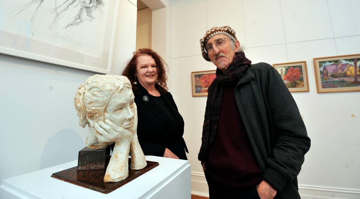 ART: Alison Parkinson and Alan Leishman show off their exhibition Place and People at Backspace Gallery.