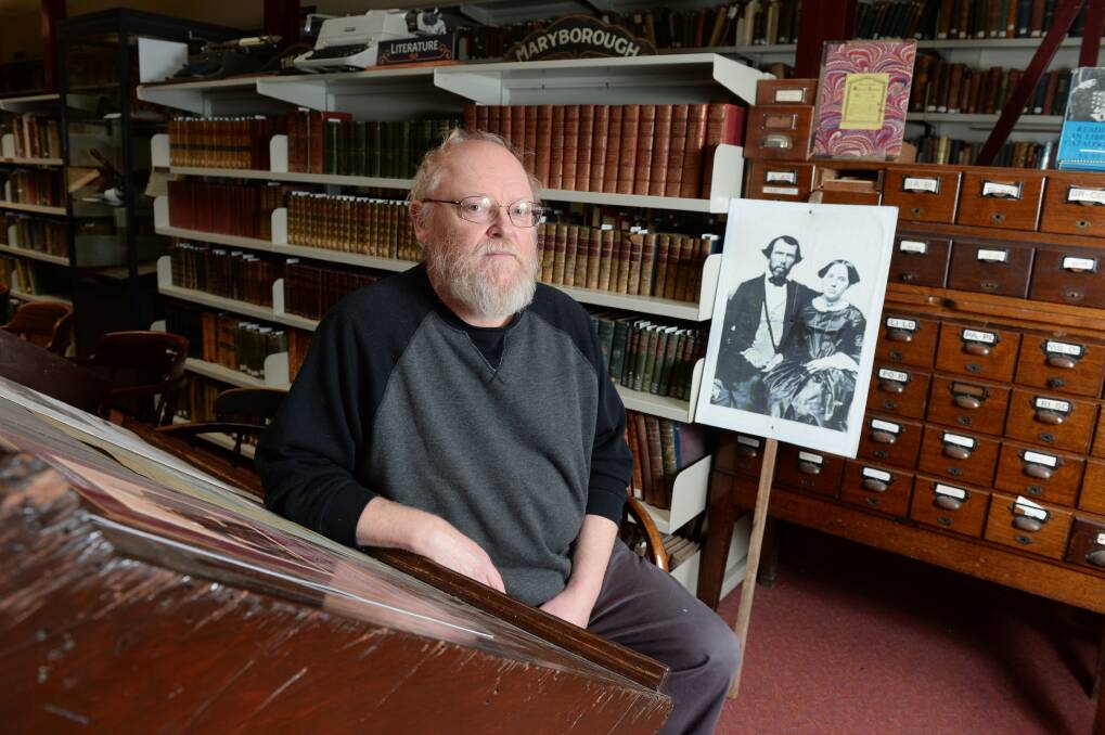 TALKER: Local historian Neil Huybregts will attempt a world record for the longest history lecture ever at BMI on Saturday. Picture: Kate Healy