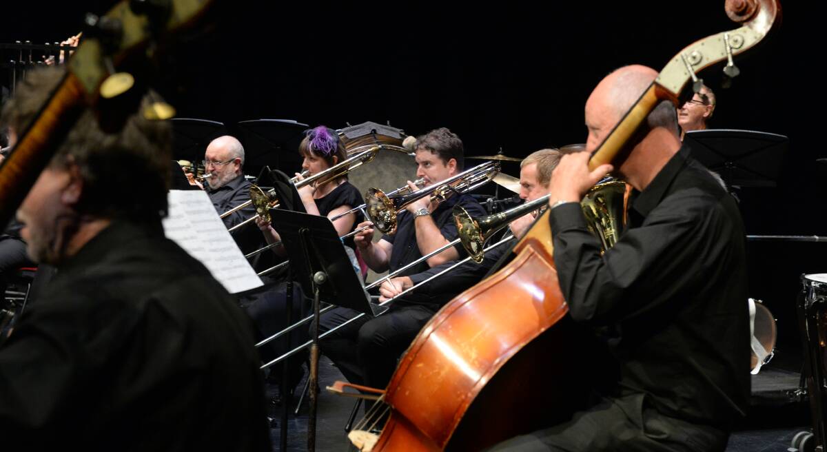 ACTION: Ballarat Symphony Orchestra making music on stage during a 2019 performance. Picture: Kate Healy