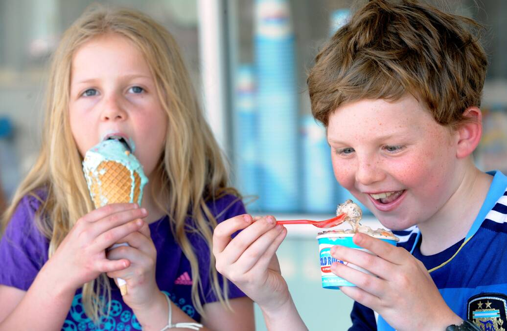 STAYING COOL: Adjust your activities, stay out of the heat if possible and check on the vulnerable during a heatwave. Oh, and icecream helps too!