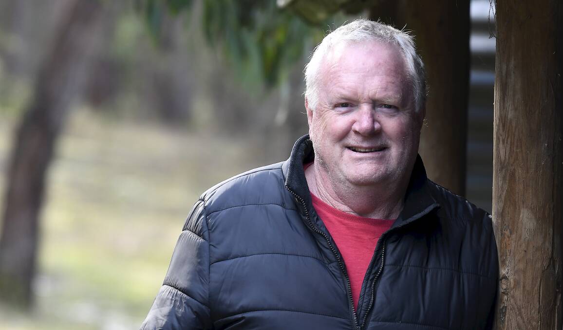 GRATEFUL: Ashley Wright says his wife Shirley saved his life when she called 000 immediately on realising he was suffering a stroke. Picture: Lachlan Bence