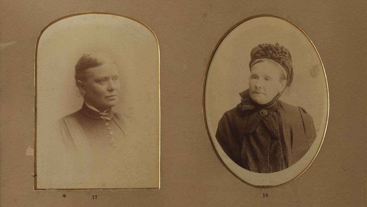 Faces on the Pioneer Women of Ballarat montage