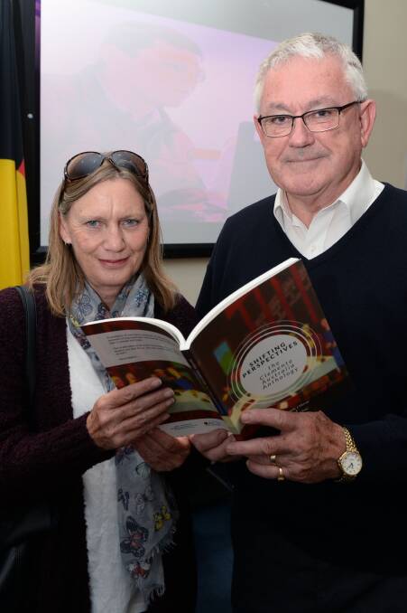 STUDIES: Centacare's Lesley Cooper and Dr Liam Davison celebrate 10 years of the Clemente program helping disadvantaged students with education. Picture: Kate Healy