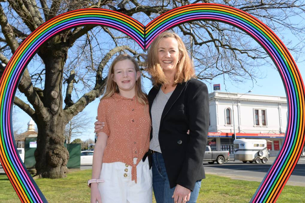 FIGHTER: Maggie Brown, 11, pictured with mum Jayne Ferguson-Brown, almost died in a car accident three years ago. Picture: Kate Healy
