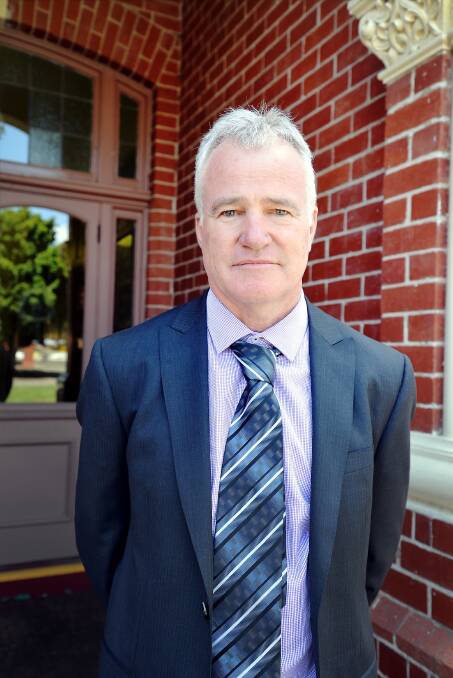 Ballarat High School principal Gary Palmer