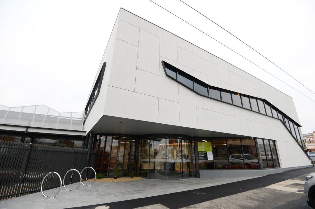 OPEN: The new Ballarat and District Aboriginal Cooperative building. Picture: Kate Healy 