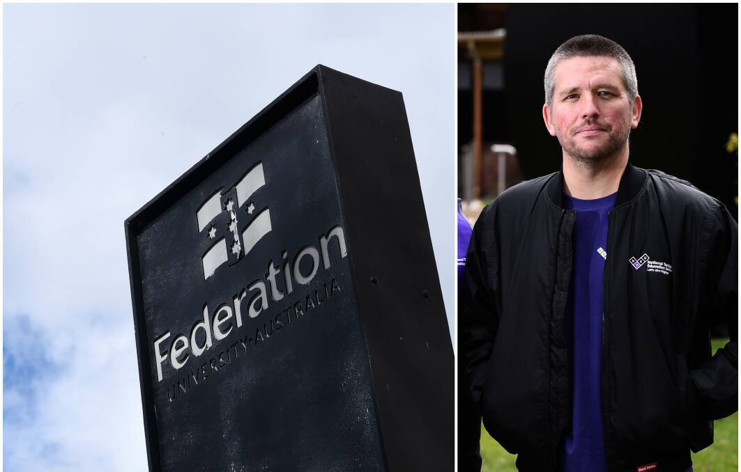 National Tertiary Education Union Federation University branch president Dr Mathew Abbott, staff and students will rally next week against proposed job cuts at the university. 