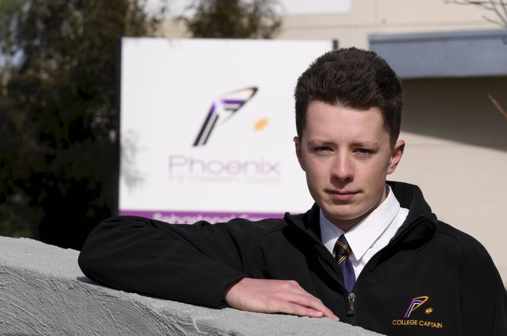 FINAL COUNTDOWN: Phoenix P-12 Community College captain Kirby Lee says knowing the impacts of remote learning will be reflected in final results is a comfort for year 12 students. Picture: Lachlan Bence