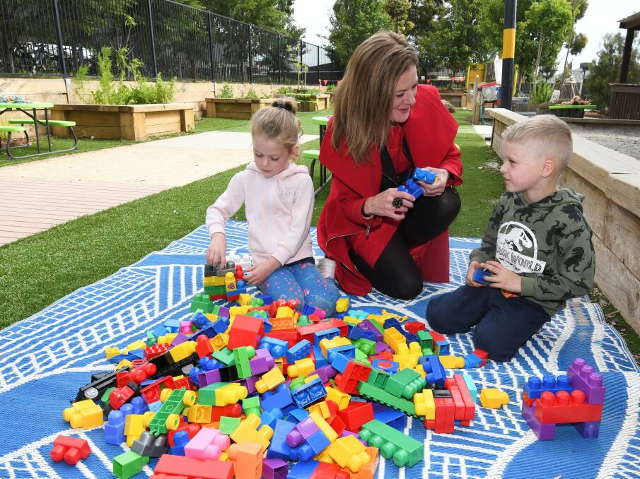 PLAYTIME: Miners Rest kindergarten received a funding boost in 2019 to help deal with the growing number of youngsters. 