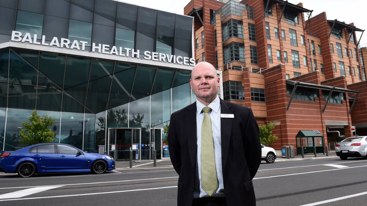 STAY HOME PLEA: Ballarat Health Services executive director of acute operations Ben Kelly expects Ballarat residents to heed the urging of health authorities and stay home to help halt the spread of COVID-19. Picture: Adam Trafford