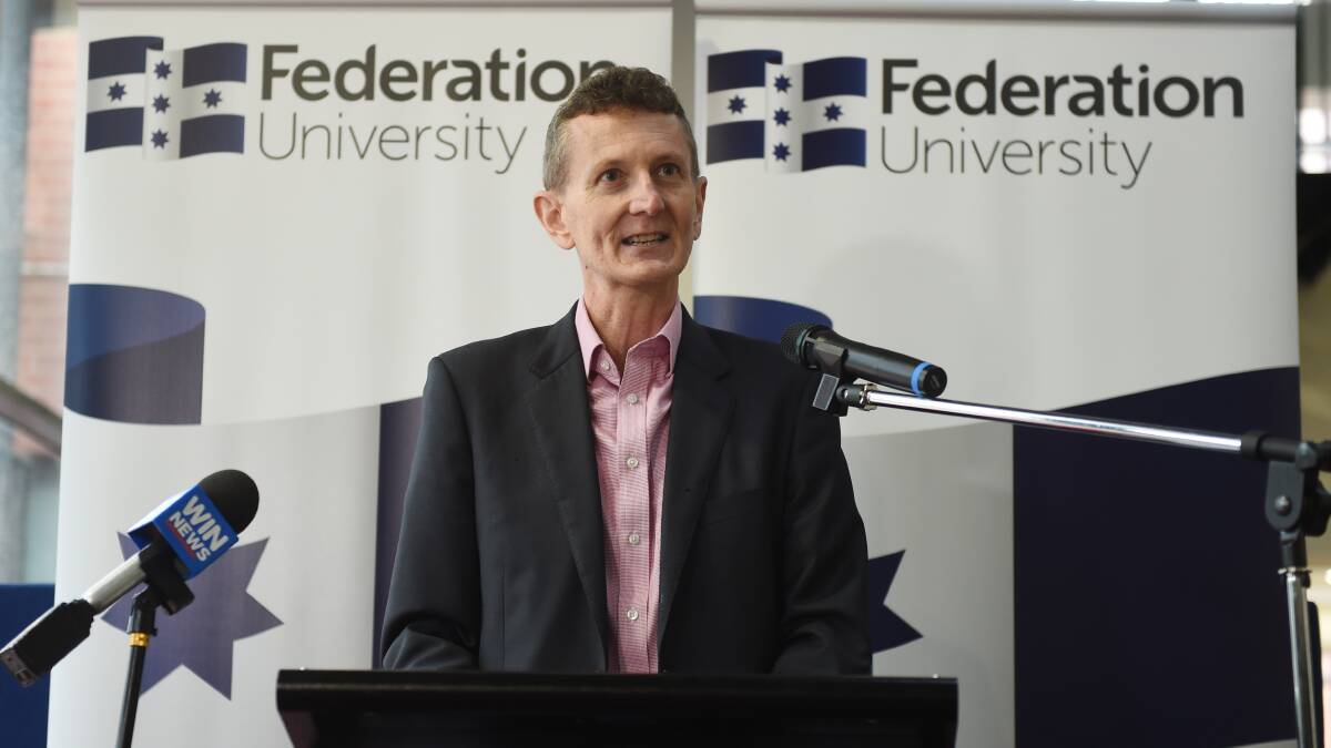 Fed Uni vice chancellor Professor Duncan Bentley