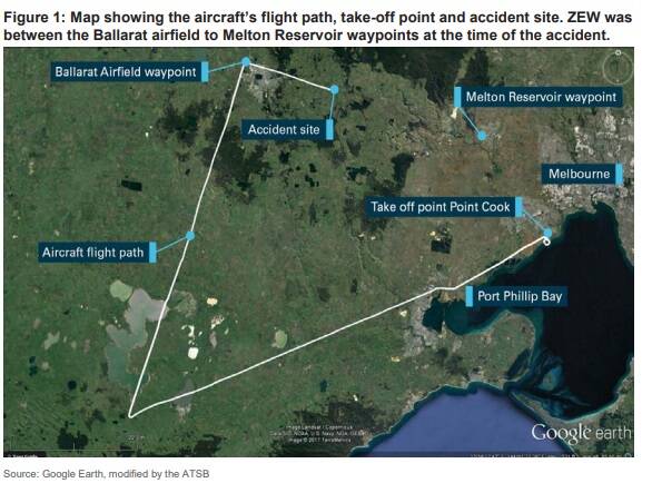 Error using autopilot caused fatal plane crash near Ballarat
