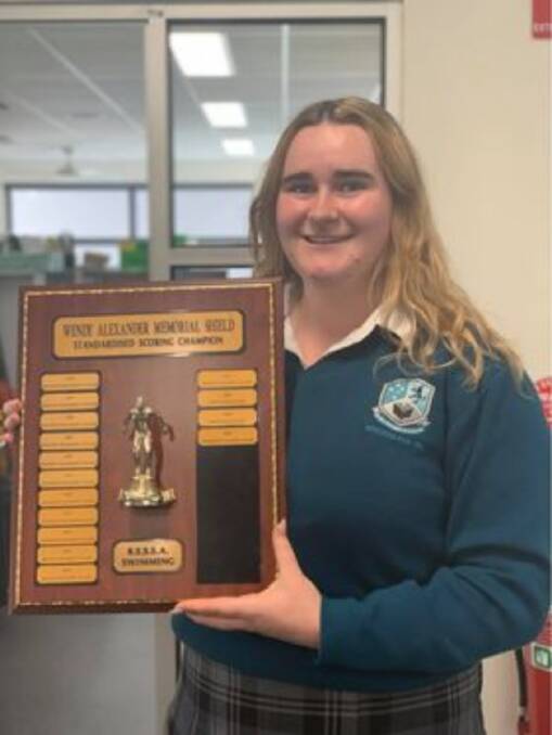 Woodman's Hill Secondary College dux Charlie Stone
