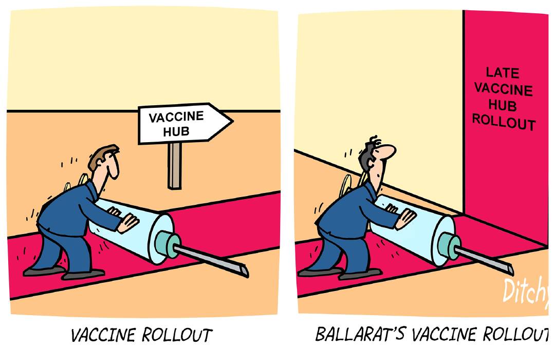 Relief at last as vaccine hub announced for Ballarat