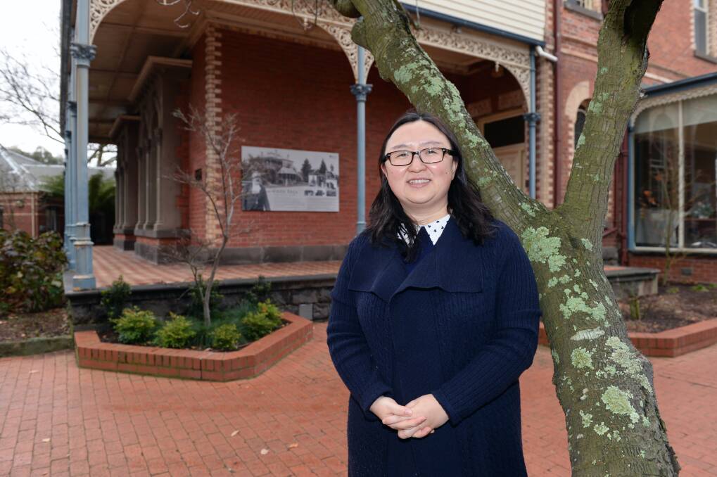 HUB LIFE: ACU Ballarat Deputy Head of School Education Dr Gretchen Geng developed a Ballarat Hub scholarship program for masters of secondary teaching students from Melbourne. Picture: Kate Healy