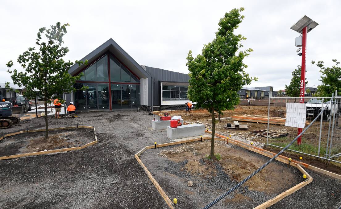 BUILD: Construction of Lucas Primary School is due to be completed on December 20 and ready to welcome students on the first day of the school year.