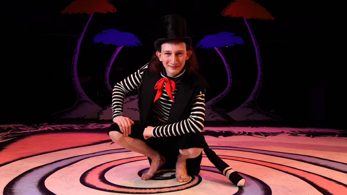 David Chandler as Cat in the Hat in Seussical the Musical. Picture: Adam Trafford