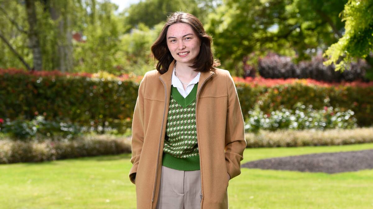 Hannah Ollerenshaw plans on becoming an engineer after the Loreto student attained an ATAR of 99.1. Picture by Adam Trafford