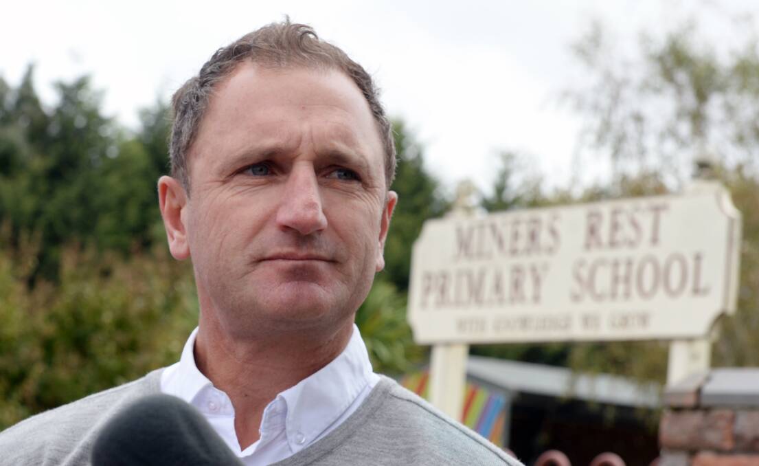 EXCITING TIMES: Miners Rest Primary School principal Dale Power.
