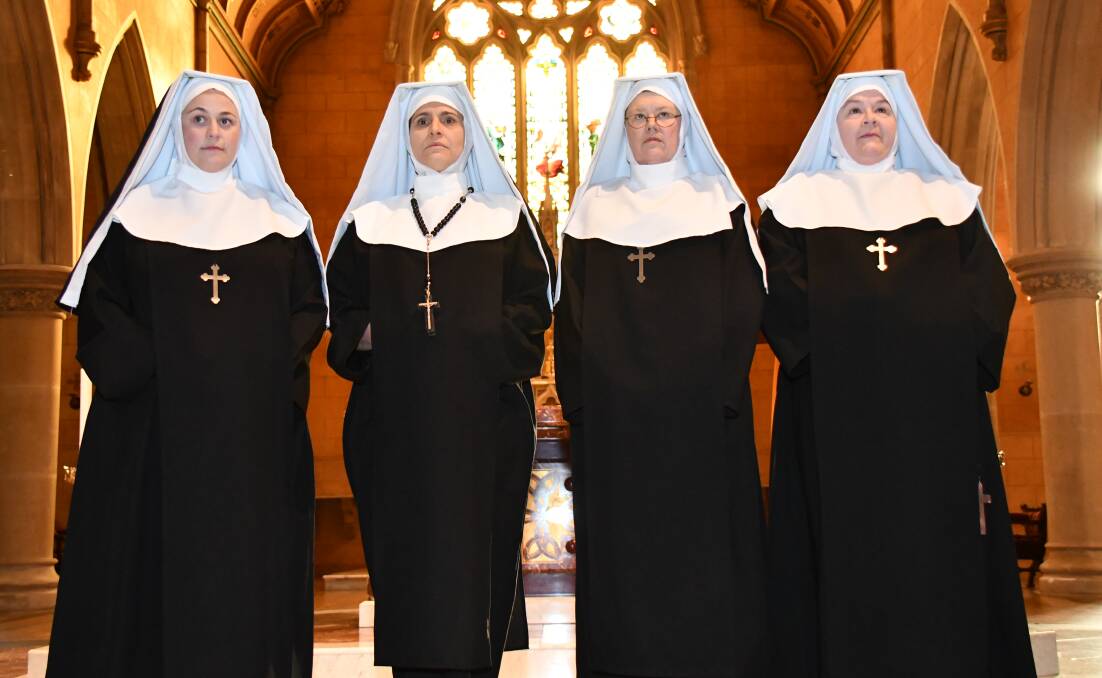 The nuns are sounding 'heavenly' according to Ballarat Lyric Theatre director Stephan Armati. Picture by Matthew Heenan