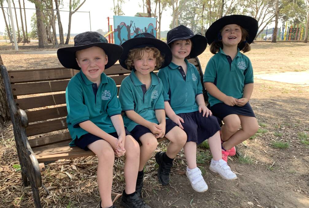 FUTURE: This year's foundation students at Cape Clear Primary School will enjoy the benefit of more than $820,000 in extra funding announced in the state budget. 