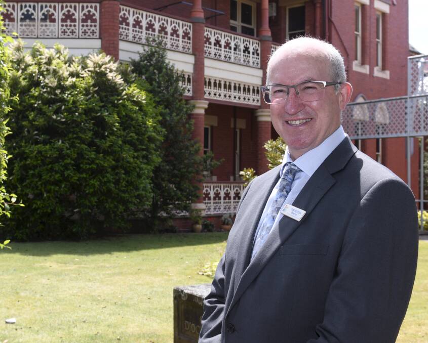 RETURN: Tom Sexton completed his teacher training in Ballarat in the early 1980s and has returned to the city as new executive director of Catholic education in the Ballarat diocese. Picture: Lachlan Bence