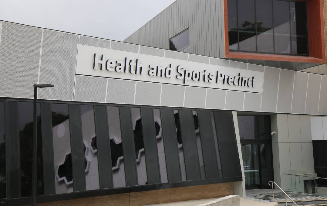 NEW: The first stage of Federation University's redeveloped Health and Sports Precinct. Picture: Matthew Freeman