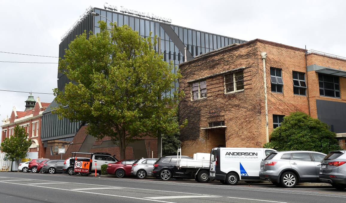 GOING: Demolition works on the old brick building at Ballarat Health Services begin on April 4. Picture: Adam Trafford