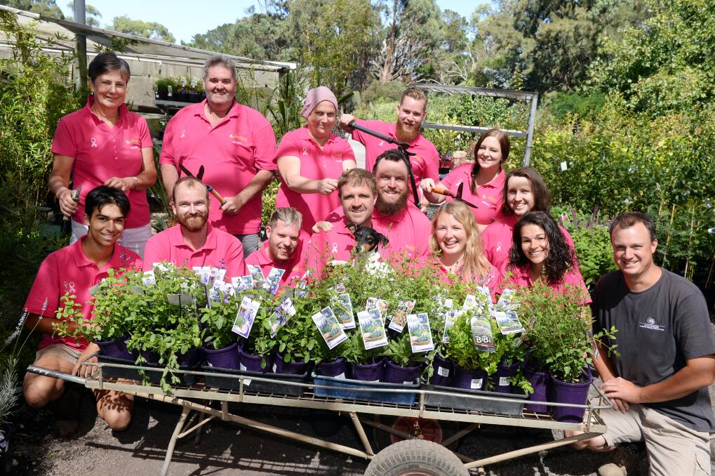 SUPPORT: Community and causes have been a big part of the nursery's ethos.