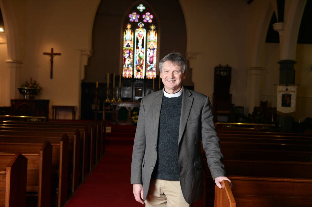 GOING: The Very Reverend Chris Chataway, dean of Christ Church Cathedral, is moving to Perth. Picture: Kate Healy
