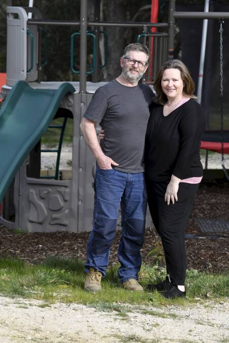 OPEN ARMS: Geoff and Nicola currently have seven foster children living with them and have welcomed more than 40 children in to their home over the past 10 years. Picture: Lachlan Bence