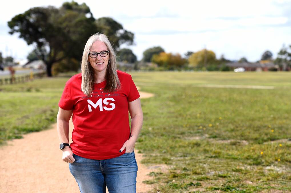 FIGHTING: Lisa Vowles keeps as fit as possible to help control her MS symtpoms, and will take part in MS Research Australia's May50K. Picture: Adam Trafford