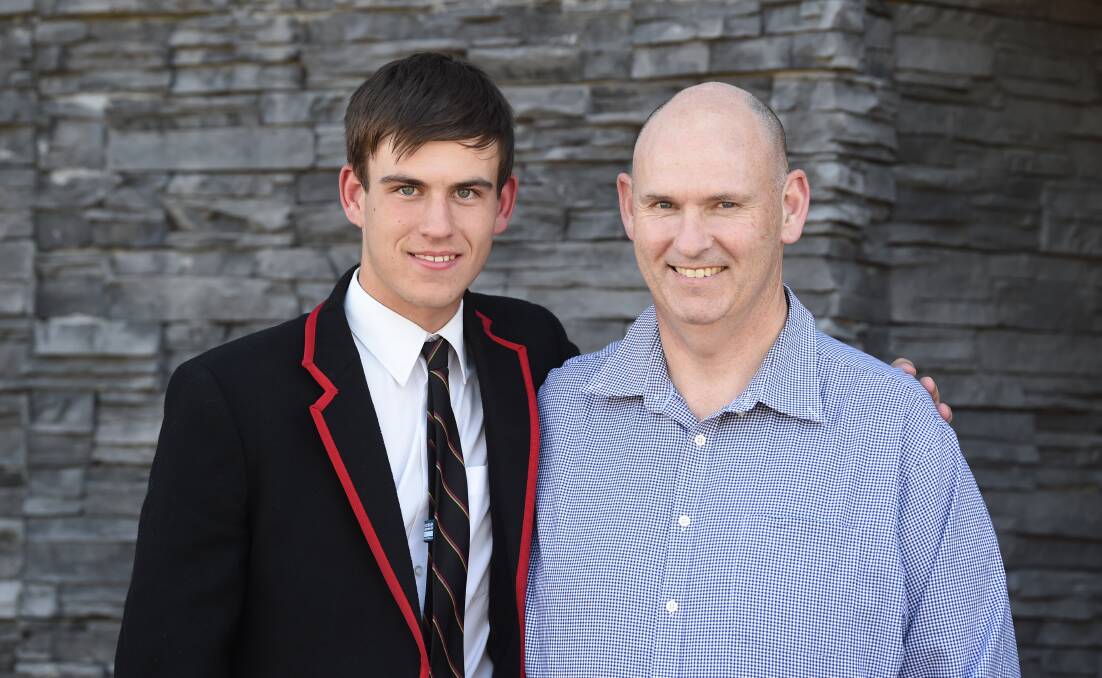 LIFE SAVER: Nick Crellin saved the life of his father, Dr Andrew Crellin, using CPR skills he learned at swimming training. Picture: Kate Healy