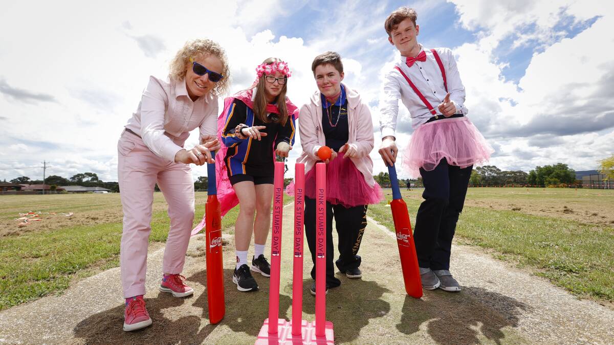 Mount Rowan Secondary School turns pink for a good cause