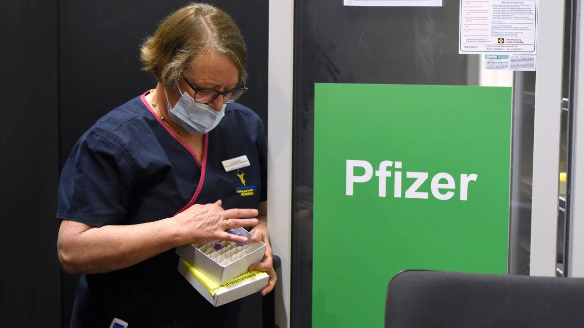 Bookings halted, six week wait for second dose of Pfizer vaccine