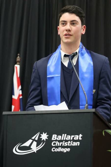 Ballarat Christian College high scorer Harry McGilligan
