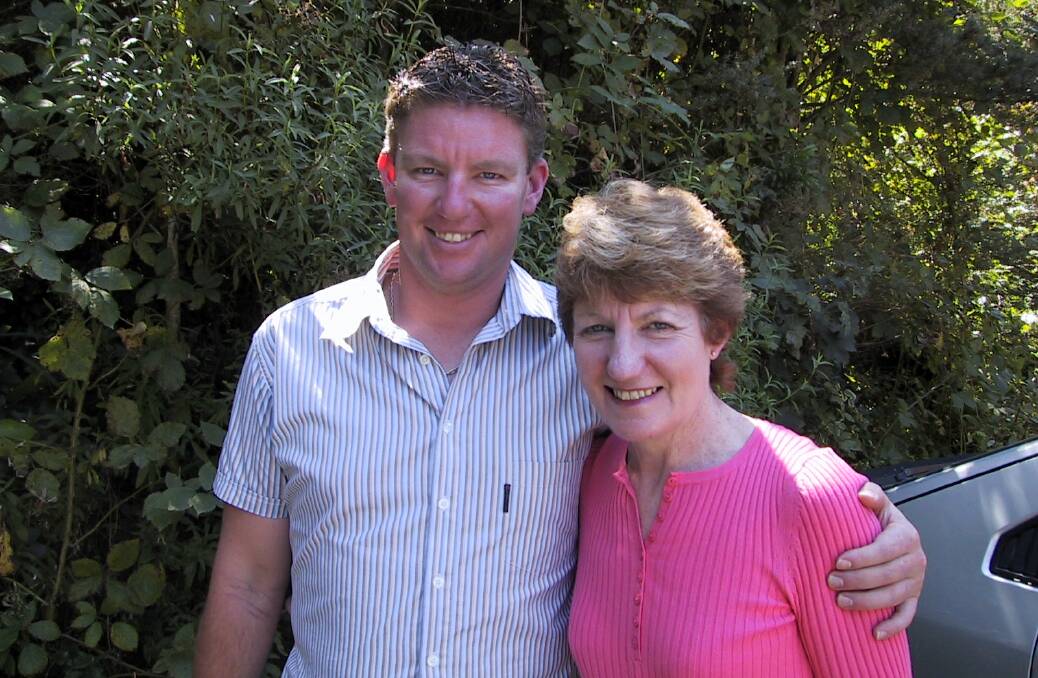 Margaret Millington and son Simon who died of an overdose in 2010. Picture supplied