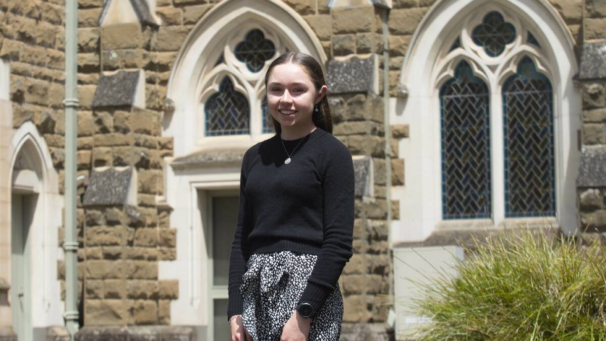 NEXT PHASE: Loreto College 2020 dux Sarah Harrington received a Premier's VCE Award this week and is now studying medicine at Monash University. 