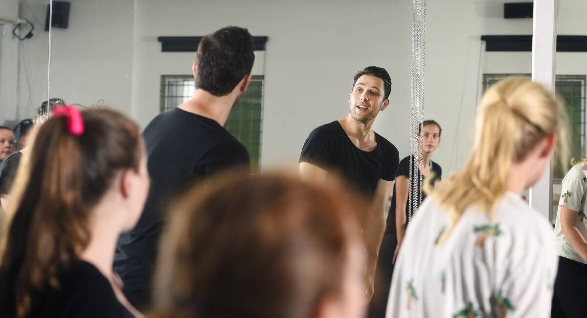 IN TRAINING: Joel Parnis is performing in the musical My Fair Lady but he tries to find time to help train and inspire the next generation of theatre stars. Picture: Luka Kauzlaric
