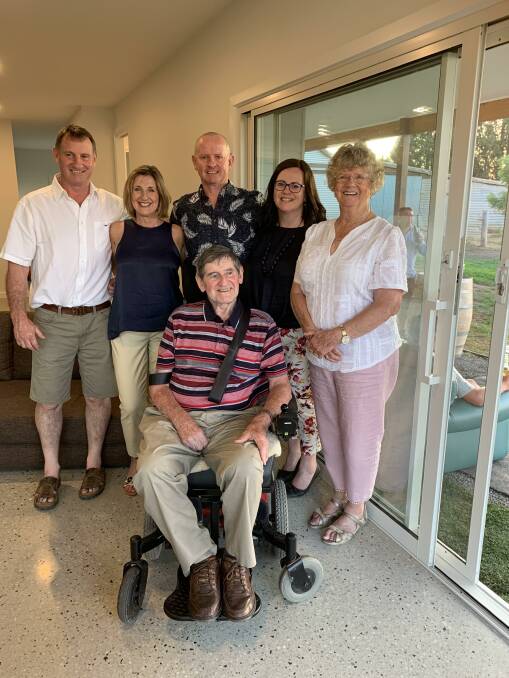 Five of the six members of the Rousch family - Nick Rousch, Sue Prendergast, Denis Rousch, Donna Rousch, Maxine Rousch and Nick Rousch - have haemochromatosis. Picture supplied