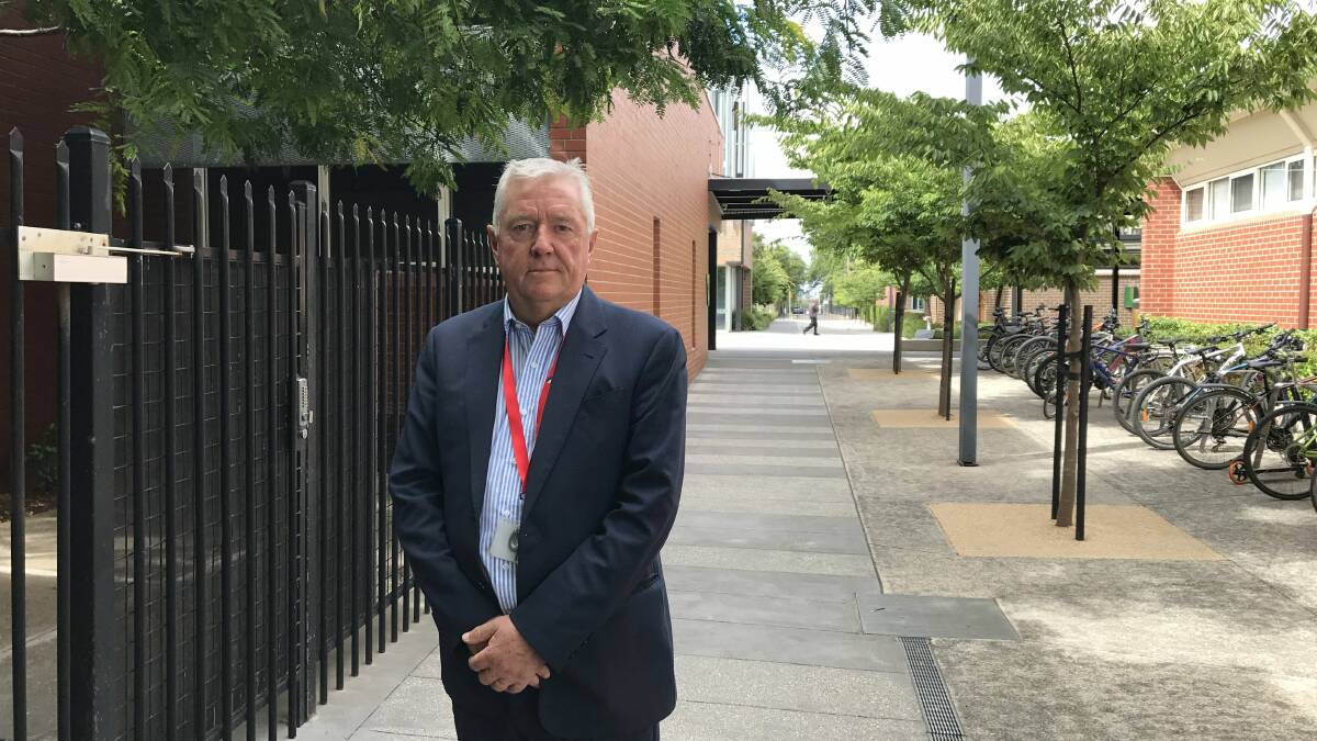 ON GUARD: Ballarat Clarendon College principal David Shepherd has urged families who have visited China not to come to school until 14 days after returning to Australia to avoid any potential spread of the deadly coronavirus. 