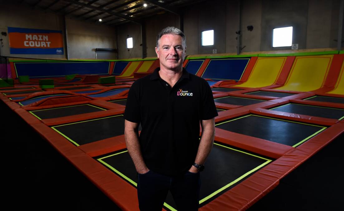 FAMILY BUSINESS: Rod James' Xtreme Bounce had been due to host 32 birthday parties and hundreds of jumpers over the weekend. Picture: Adam Trafford
