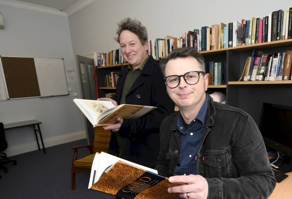 HISTORY: ACU historians Dr David McGinniss and Dr Benjamin Mountford will be part of the new Bachelor of Arts degree at ACU. Picture: Lachlan Bence