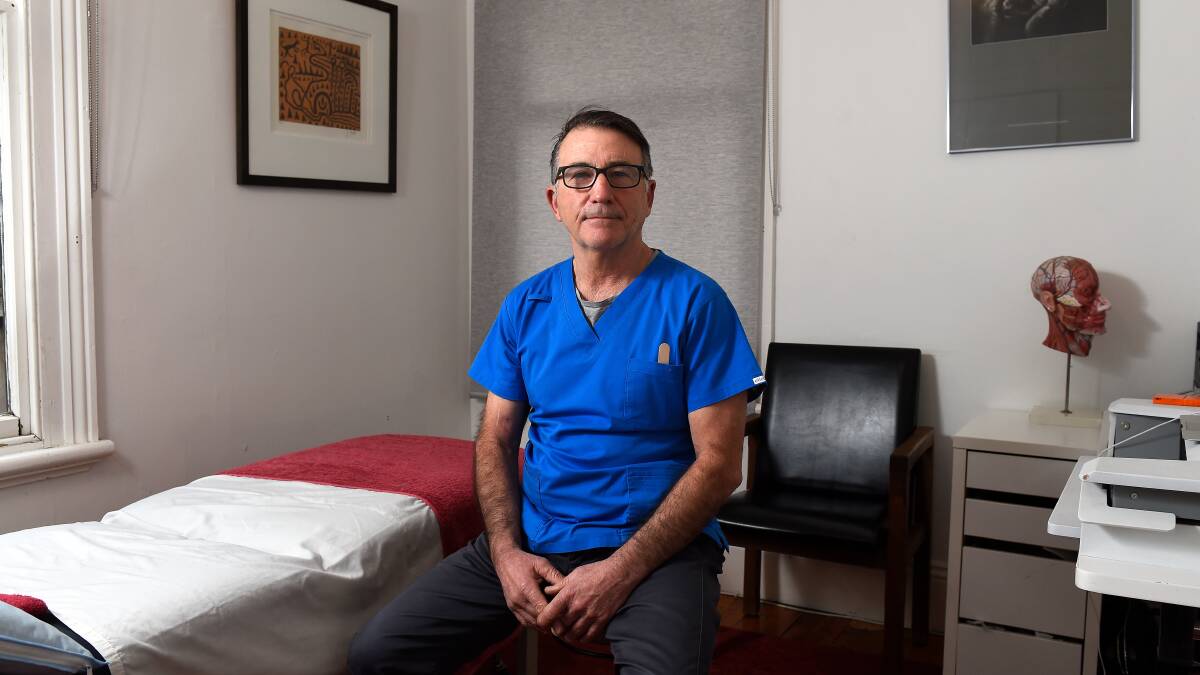 PROFESSIONAL: Ballarat massage therapist Andrew Gallagher is calling for more recognition of massage in the health system. Picture: Adam Trafford