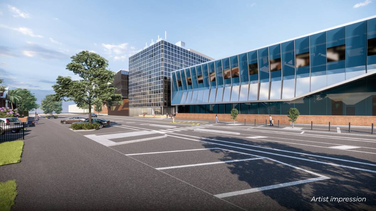 STREETSCAPE: Drummond Street will take on a new look when the $80 million central energy plant building is constructed over the next two years. Picture: supplied