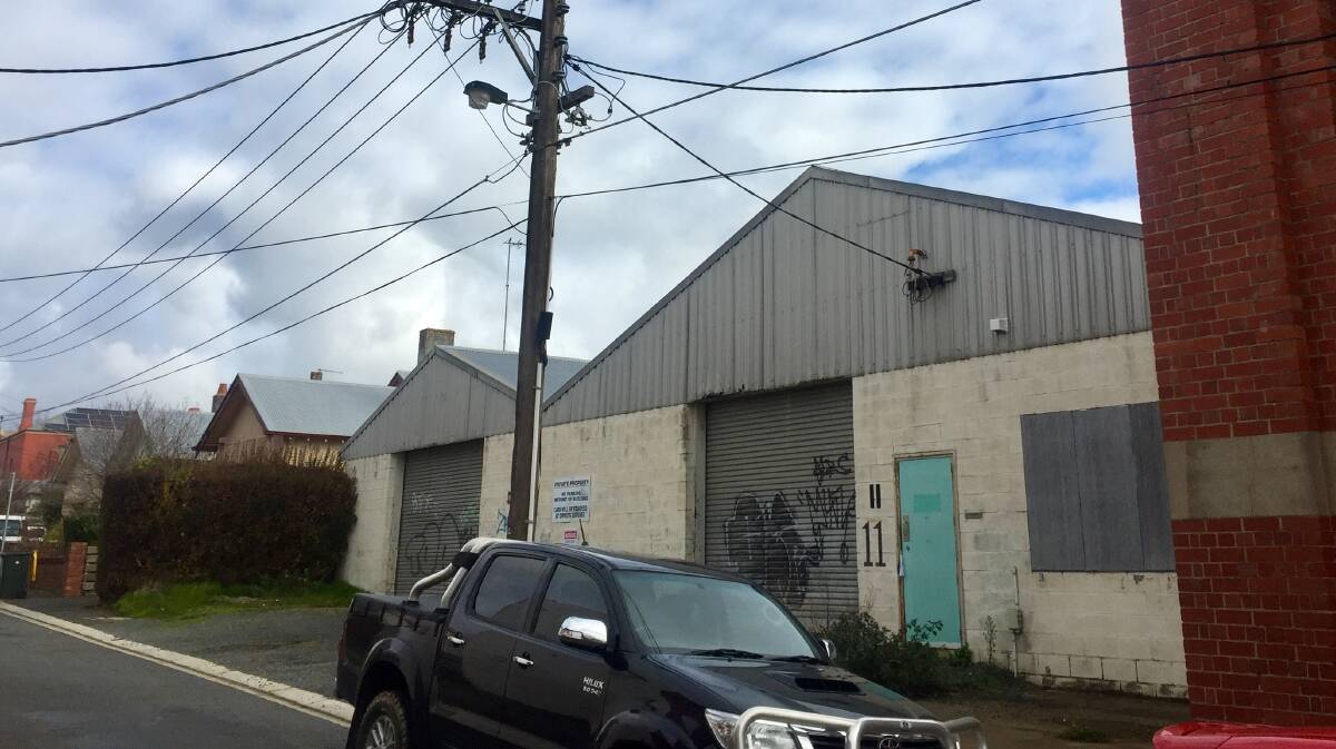 INDUSTRIAL: The proposed development would replace warehouses on the 11 Davey Street site.