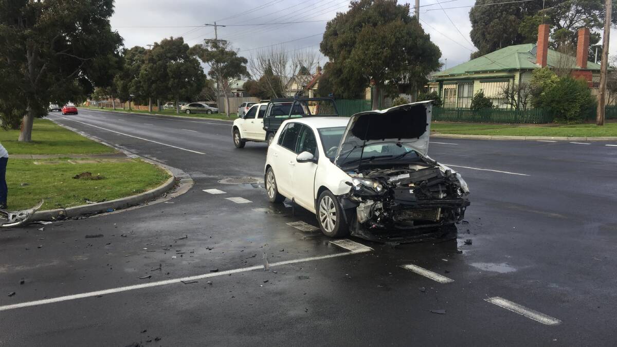 COLLISION: Four escaped without serious injury following a two-car collision in Sebastopol.