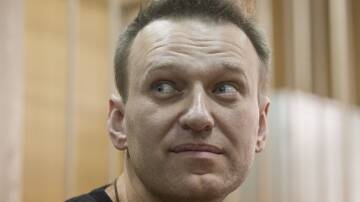  Alexei Navalny during his trial. Picture Shutterstock