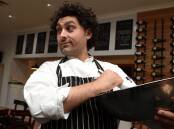 Cooking up a storm: Billy's Bistro and Bar's Italian chef Donatello Pietrantuono, affectionately known as Chef Dona. Picture: Lachlan Bence